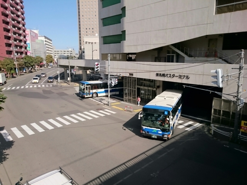 新さっぽろ駅バスターミナルの概要 初めてご利用の皆様へ 札幌市厚別区 新札幌グラフィティ